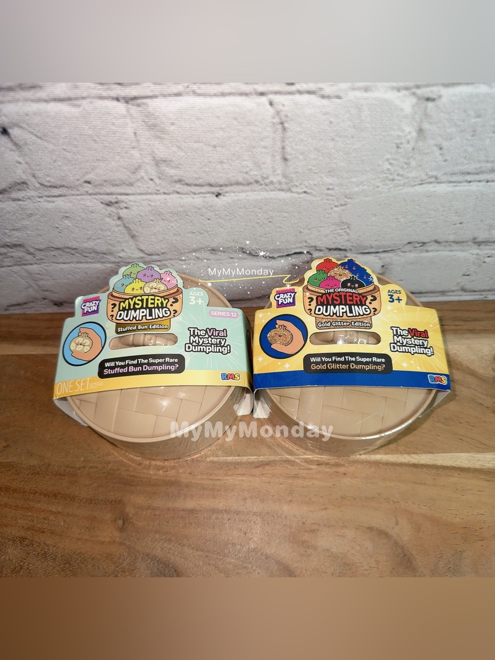 RMS Crazy Fun Stuffed Bun Dumpling Squishy Bun Bundle